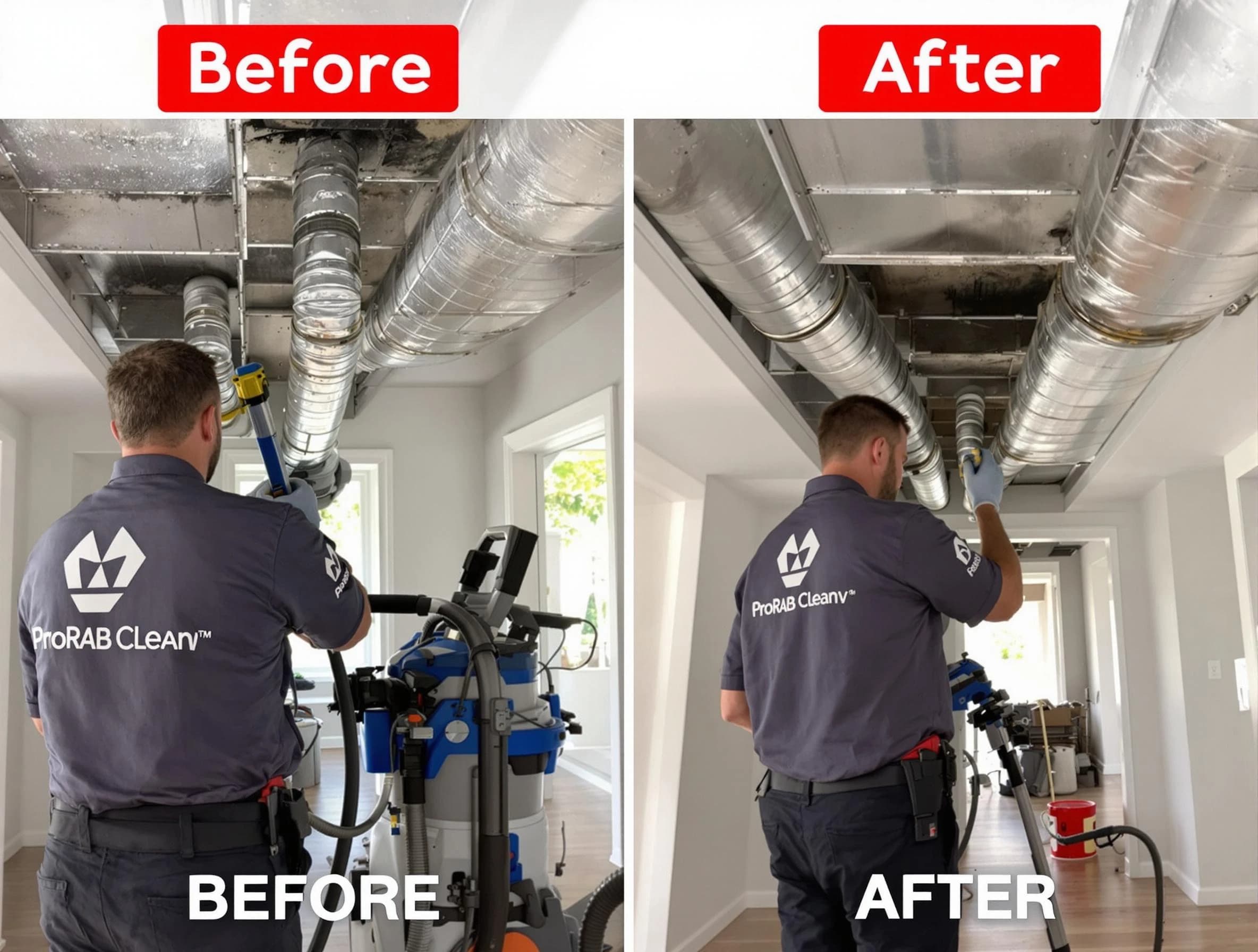 Fairmount Air Duct Cleaning expert performing thorough residential duct cleaning in a Fairmount home