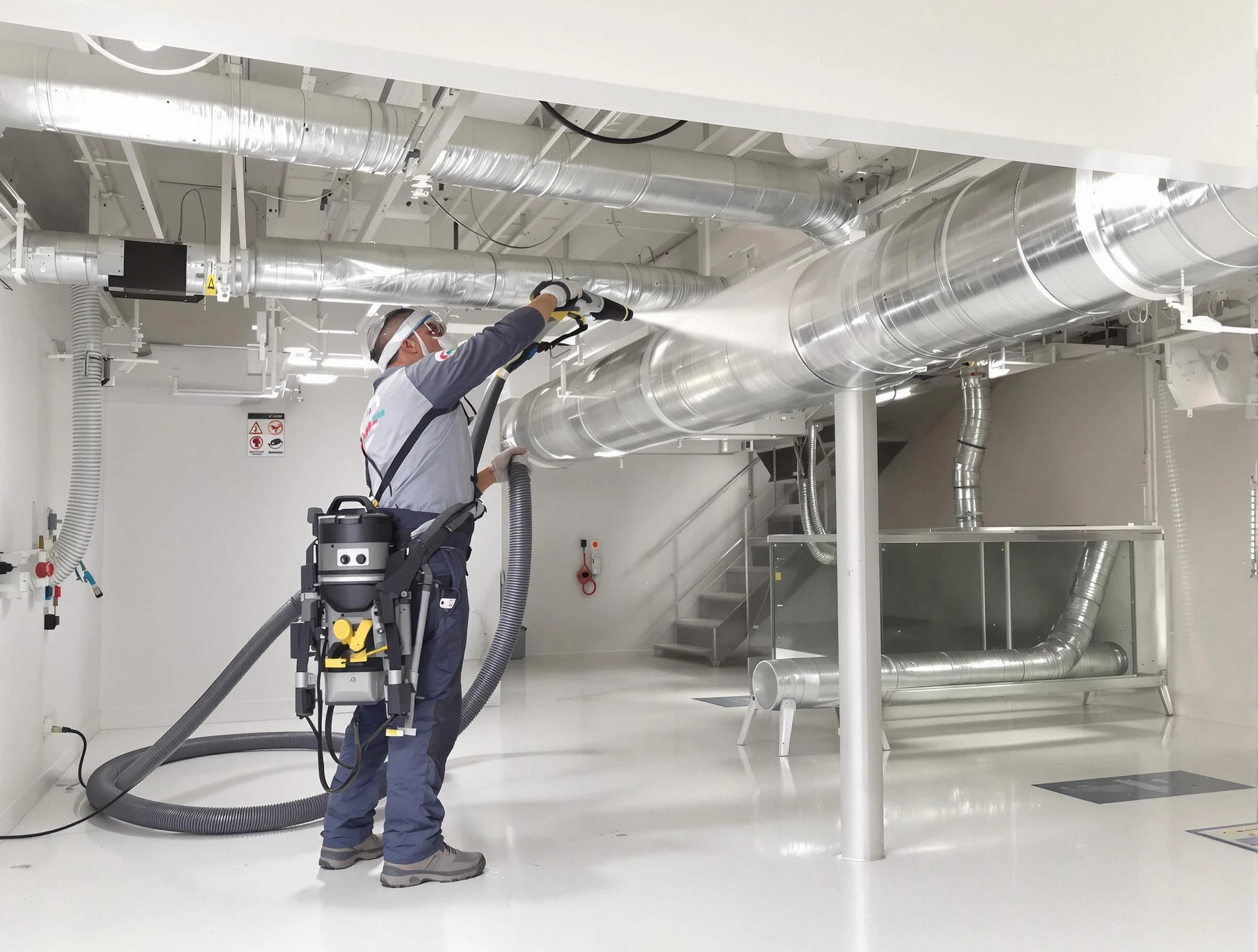 Professional central duct cleaning by Fairmount Air Duct Cleaning in Fairmount