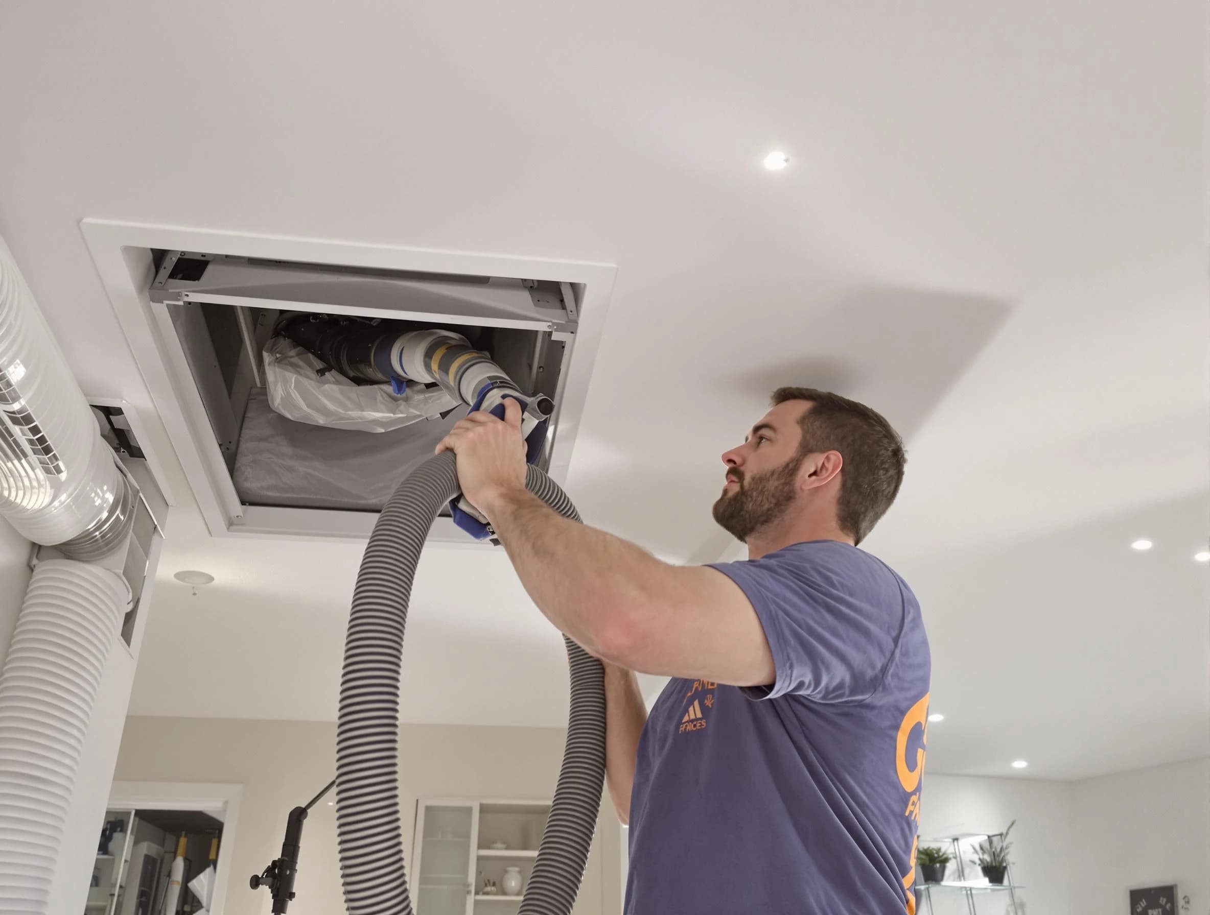Precision indoor duct cleaning by Fairmount Air Duct Cleaning in Fairmount