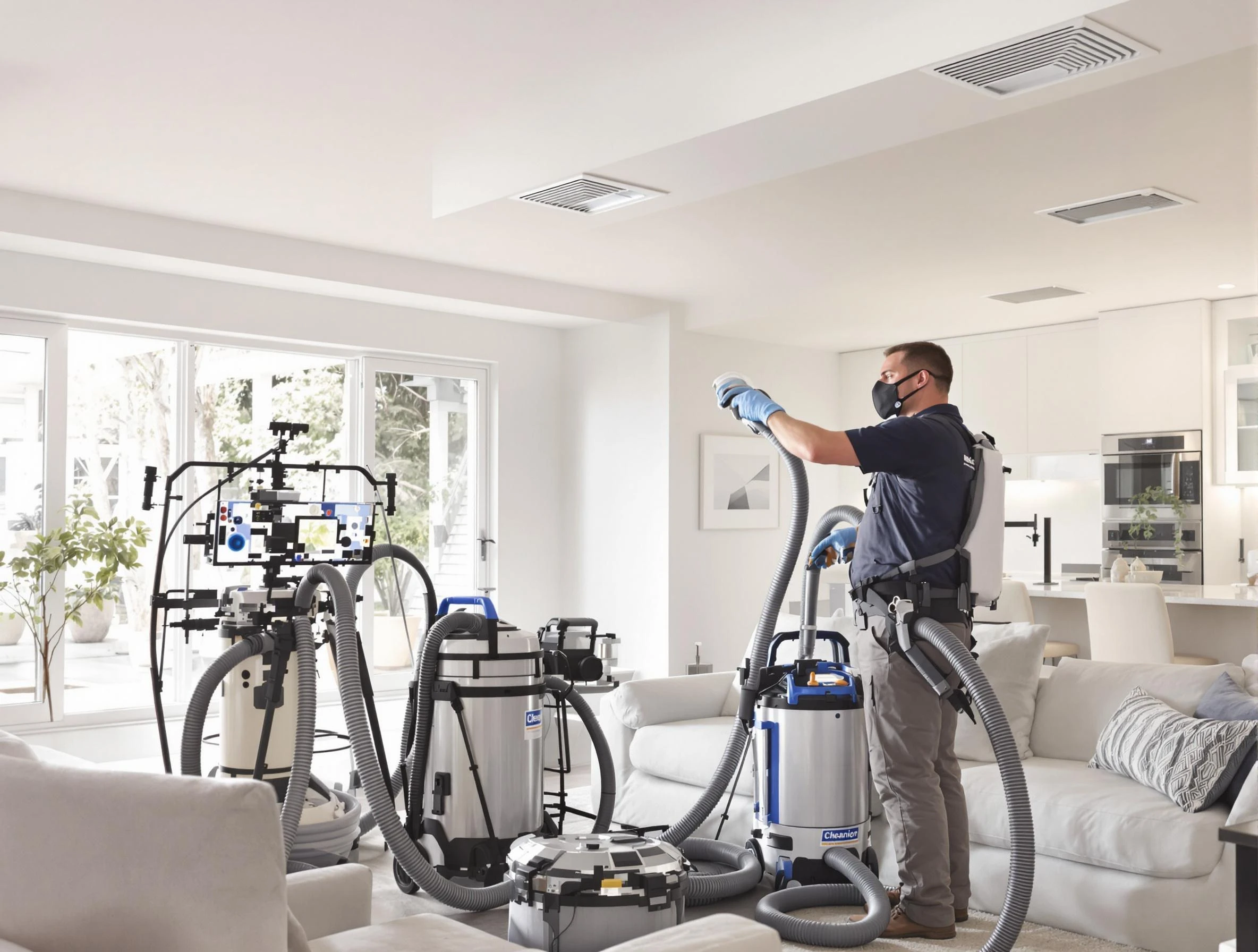 Professional AC duct cleaning by Fairmount Air Duct Cleaning in Fairmount