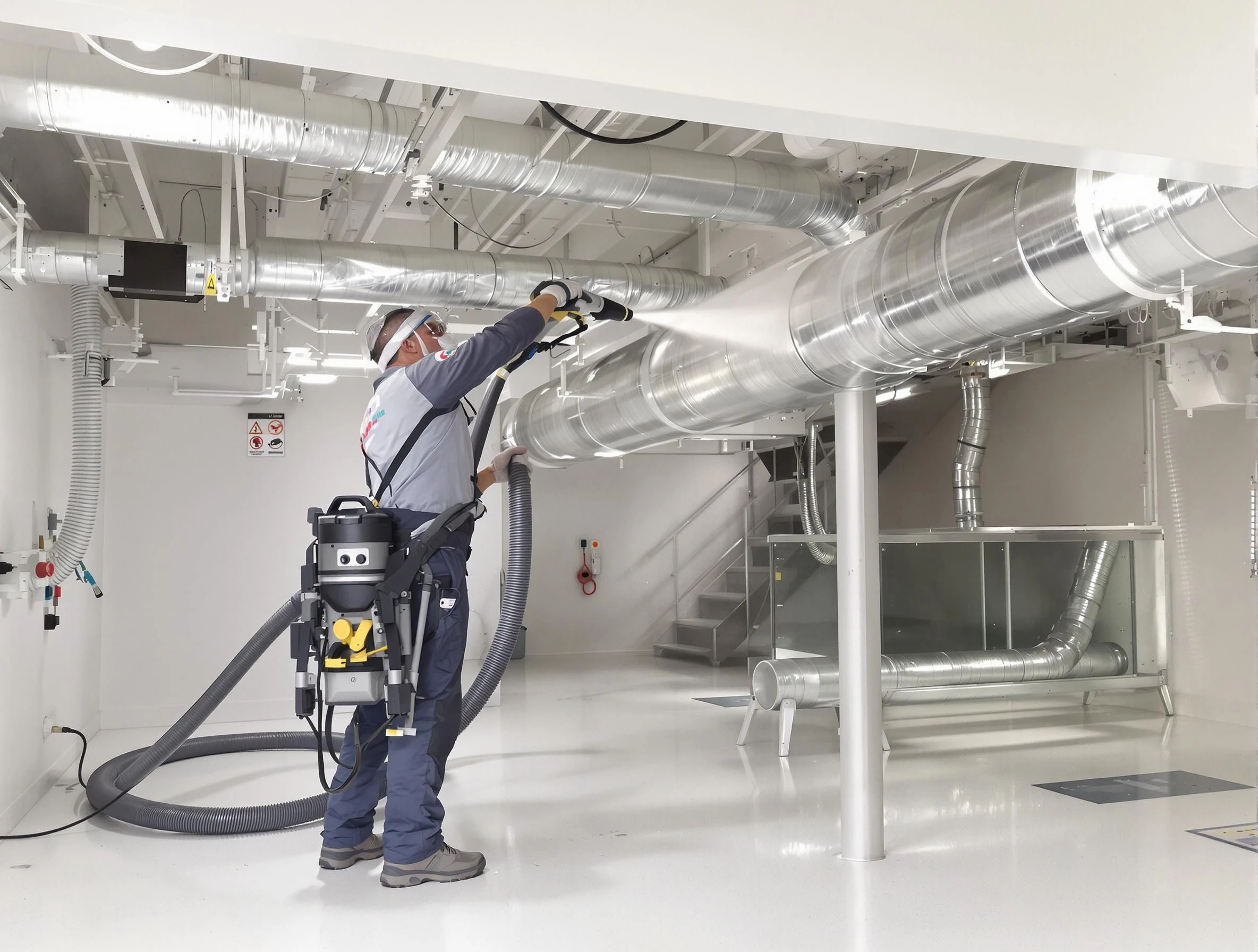 Professional central duct cleaning by Fairmount Air Duct Cleaning in Fairmount