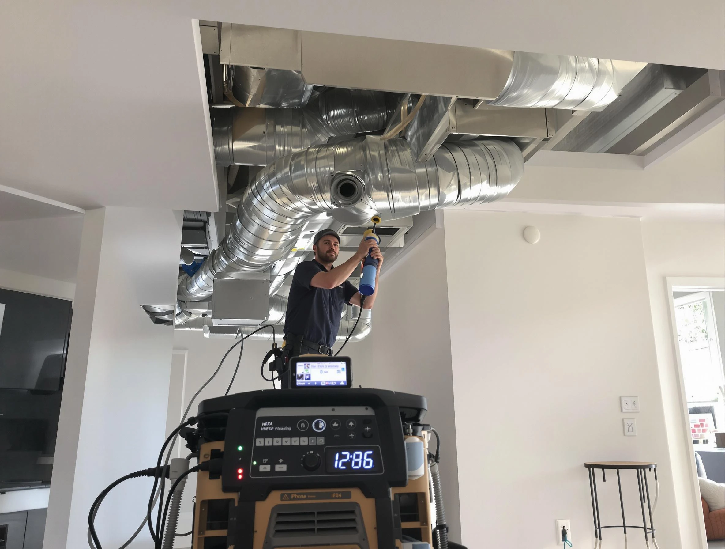 Advanced pure air duct cleaning by Fairmount Air Duct Cleaning in Fairmount